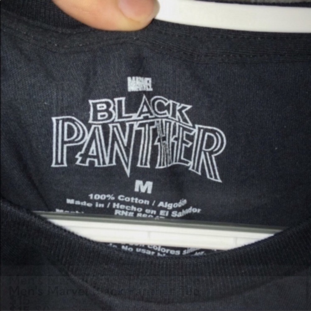 Men's Marvel Black Panther Tee - Picture 3 of 3